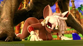 Rouge fucked by Monster