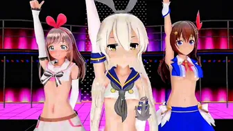 Shimakaze, Kizuna & Sora – Massara Blue Jeans [MMD R15] RubyMMD