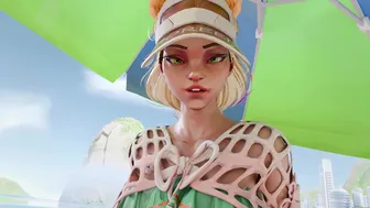 Squirrel Girl Enjoys a Nice Day at The Beach ????️ [Liepraag]