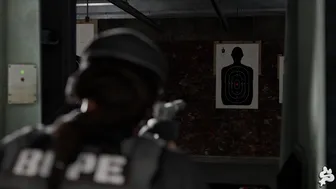 Caveira shoots at the shooting range – Rainbow Six Siege