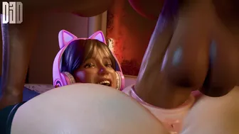 SHEVA DOMINATES REBECCA USING THE MATING PRESS @BoB_D3D @EvilAudio @DelalicousVA