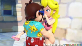 Mario X Peach Isle Delfino Secret Sex