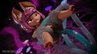 Yellow vs tentacles (all the way through)