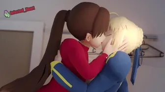 Rin and Saber Makeout [Infected_Heart]