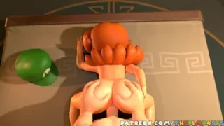 Luigi X Daisy Doggystyle POV