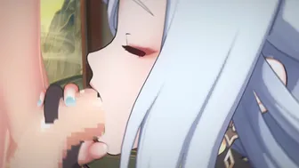 Shenhe giving a receiving love