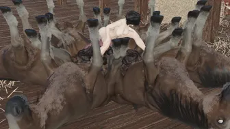 Tifa Lockhart rides her horsies (Trailer/Test)