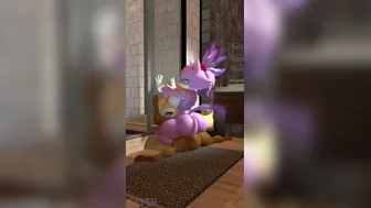 Blaze and Whisper Butt Smash