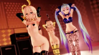 Shimakaze x2 & Miku – Mirrrrrors [MMD R15] Hamselvish