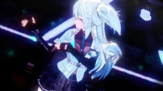 Tattooed PA-15 Girls’ Frontline Dancing