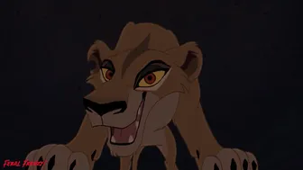 Zira and a human