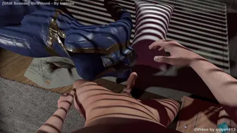 Ghost/Invisible/Livingclothes – My girlfriend is invisible [Fallout vault suit]