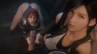 Tifa & Jessie Handjob Facial [White][9Nithes][4K]