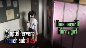 Umemaro3D – Horny Girl (French subtitles)