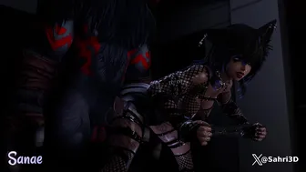 Sanae and The Minotaur [Sahri3D]