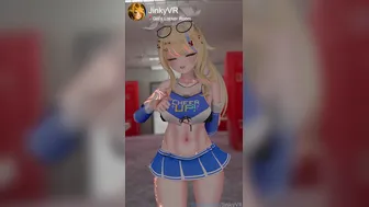 [JinkyVR] Cheerleaders are meant to be slutty