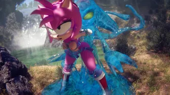 Amy Attacked by Chaos