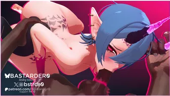 Miu – How To Smash Your  – Black ver. Dragon [1080p]