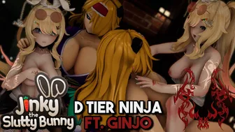 [JinkyVR] Slutty Bunny fails at stealing and ends up stealing CUM instead