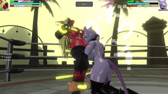 HR2 Furry: Blaziken vs Mewtwo