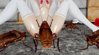 [MMD]Alya insect sex