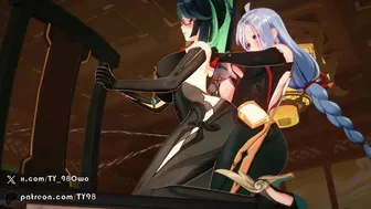 Xianyun x Shenhe FutaSex (sound)