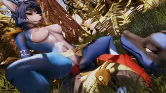 Krystal x Lucario (OC) – Furromantic