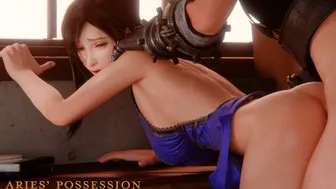 Tifa & Cloud: Doggystyle Creampie