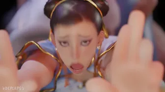 Chun-Li Hipthrust Backshots