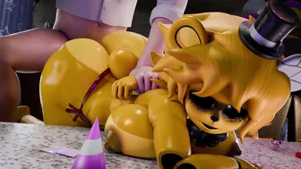 golden freddy doggystyle position Animation [BabyMoonart]