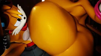 Tails vs Rouge’s Ass