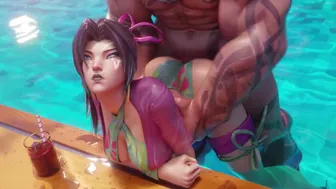 FUCKED IN POOL