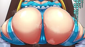 Rainbow Mika’s Diarrhea Spray in Front of the Toilet