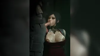 Ada Wong Messy BJ