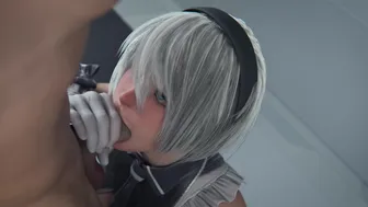 Nier Climax: Blowjob