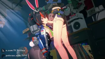 Qingyi x ZhuYuan FutaSex (sound)