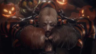 Dimitrescu Sisters [Flies][Gifdoozer][4K60FPS]