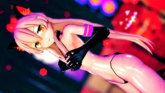 Shimakaze – Halloween Scream [MMD R15] Hamselvish