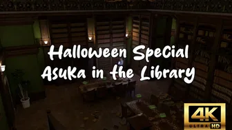 Halloween Special: Asuka In The Library [HornyBeetle] [4K60FPS]