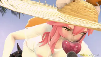 Tamamo x Dog 1