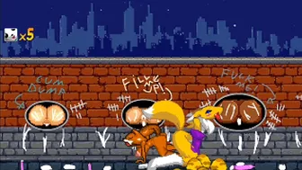 Renamon raped a challenging squirrel!