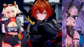 BLACKPINK – JUMP – ft. Orphie, Burnice, Miku, Cipher, Tingyun. ERO-DANCE [PMV]