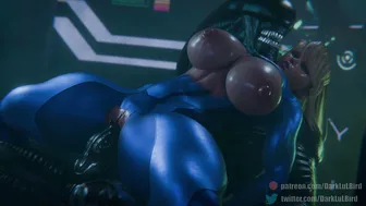 Samus Aran x Xenomorph [Metroid]