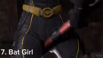 Top 12 animated females low blows