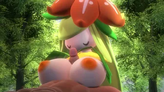 Lilligant titjob Animation