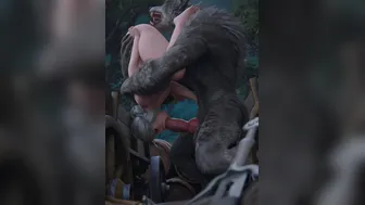 Ciri Thighjobs [NO WM][Meis3D][4K60FPS]