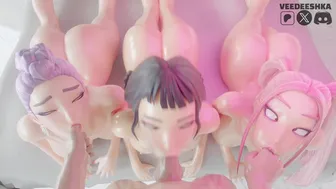 Zoey Deepthroats BWC (Nude) [Veedeeshka]