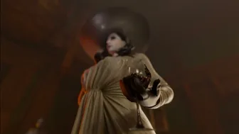 In the Countess’s Domain: An Unforgettable Encounter – Lady Dimitrescu