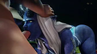 Night Elf Deepthroated