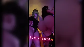 Spanking Her Massive Cheeks